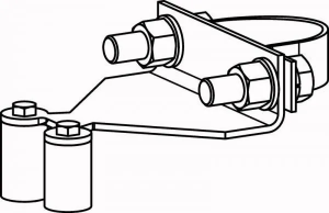 Кронштейн Wilo DN65/2RK RV DN65GG A4 KIT