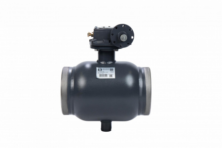 Кран шаровой WW DN350 PN25 GF (приварной, под привод, стандартный проход) Ридан RJIP Premium 065N0172GR